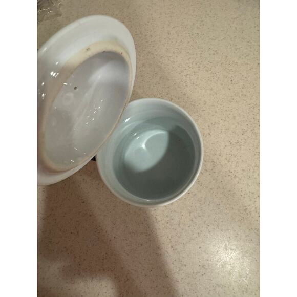 Vintage Tea Mug w/ Lid Zhongguo Jingdezhen Porcelain - Picture 3 of 6